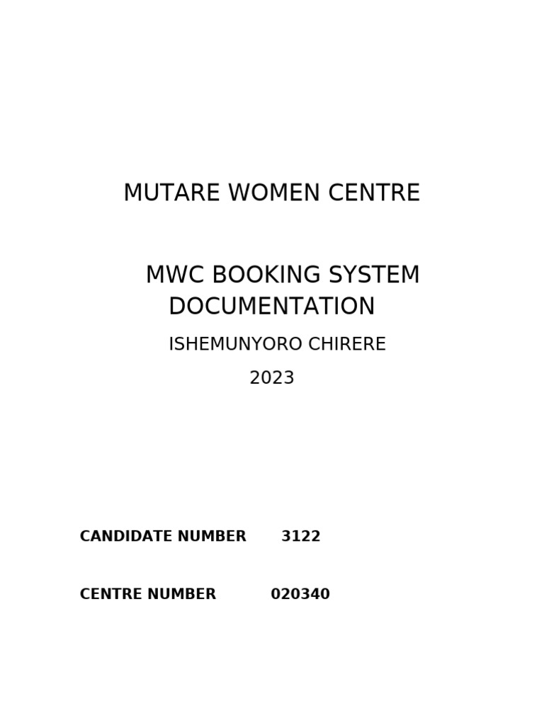 Accommodation system documentation pdf software testing computer
