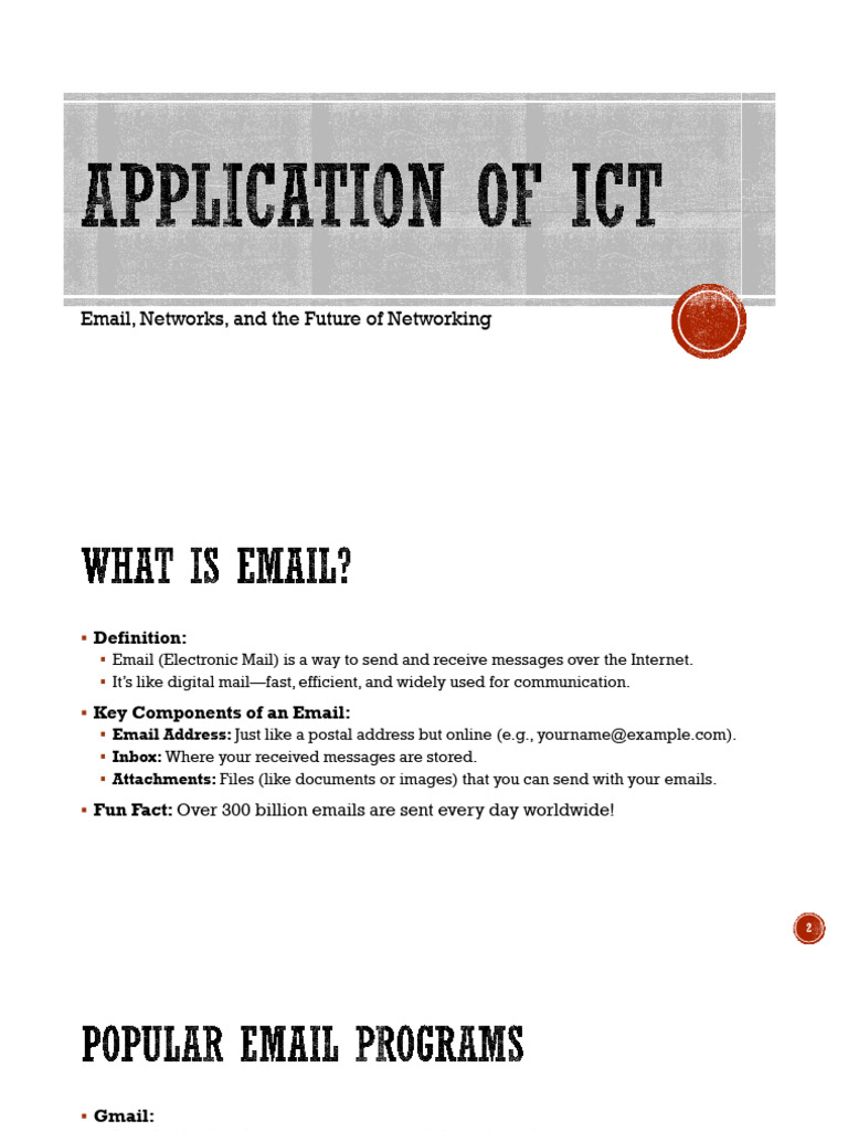 Lecture 06 Application of ICT | PDF | Computer Network | Osi Model