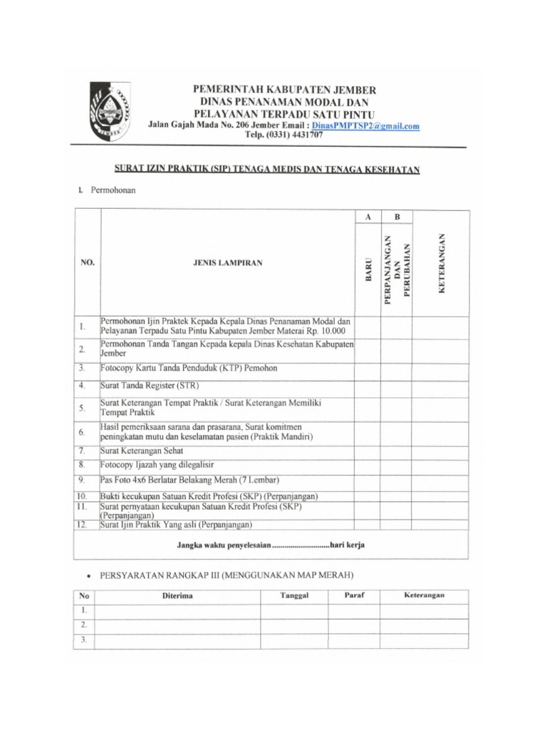 Checklist Sipp | PDF