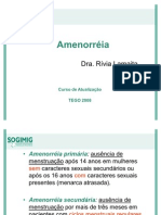 Amenorréia