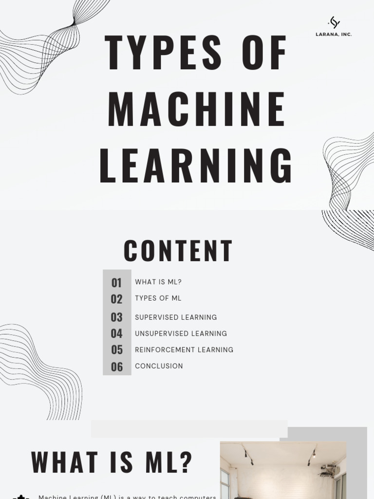 Types of Machine Learning Explained | PDF