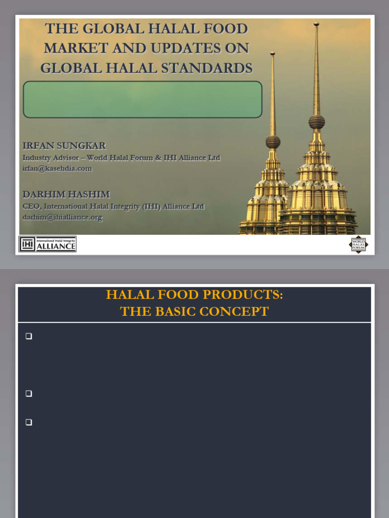 Global Halal Standards | PDF