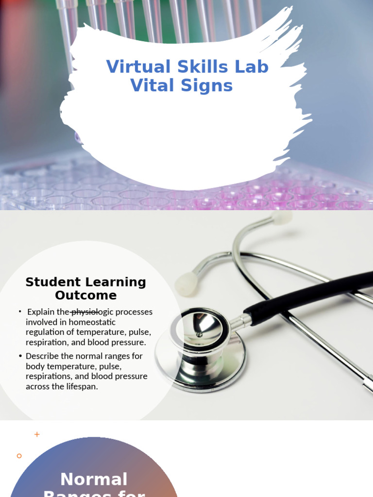Normal Vital Signs for Adults | PDF | Blood Pressure | Pulse