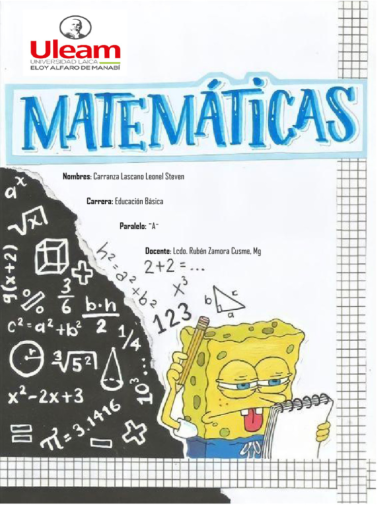 TA1-Matematicas Conjuntos Intercepciones | PDF
