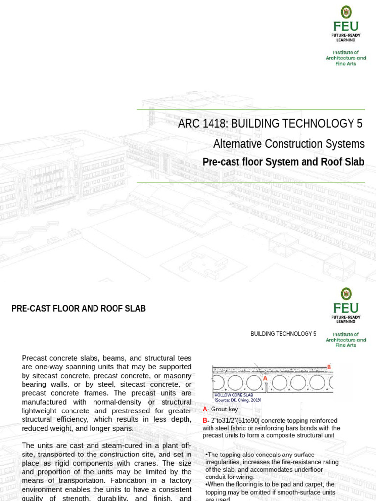 Precast Concrete Floor and Roof Systems | PDF | Precast Concrete | Concrete