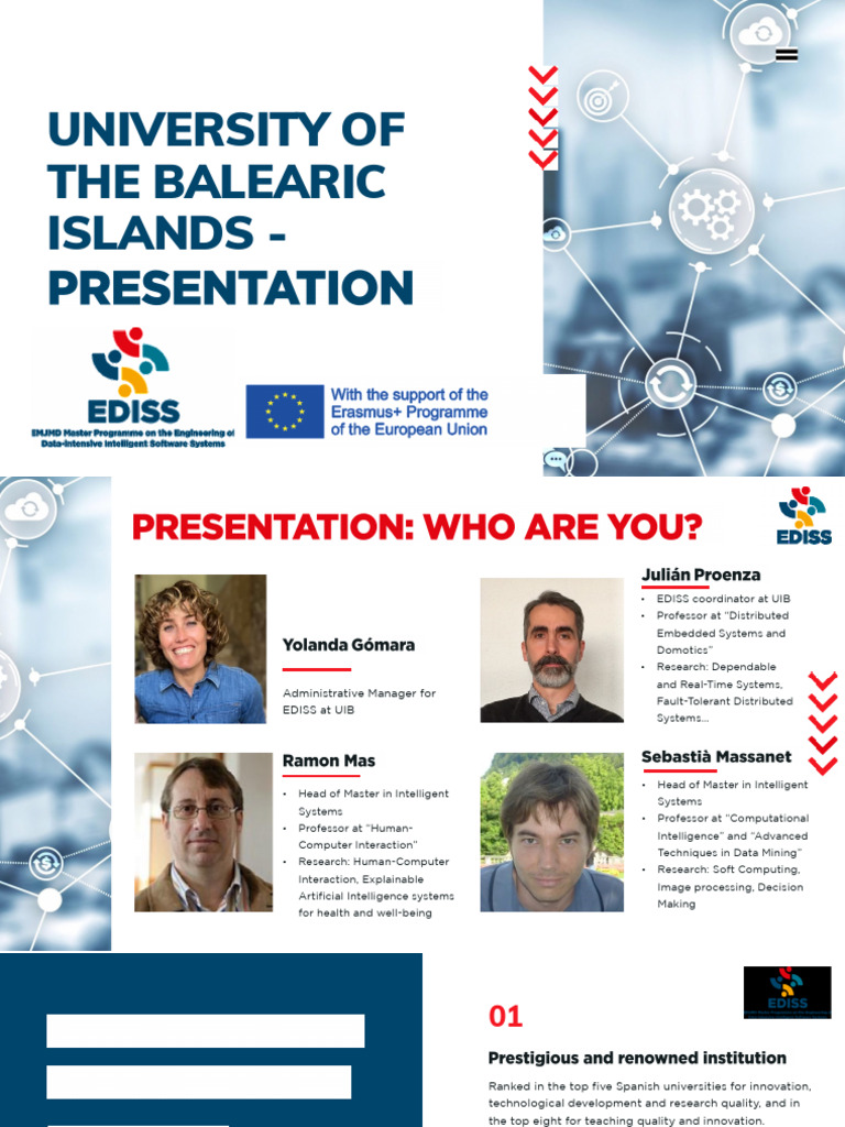 EDISS-UIB-presentation | PDF | Computer Vision | Data