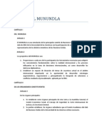 Carta Del Munundla