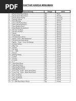 Download DAFTAR HARGA MINUMAN by Plenny Generous SN78480549 doc pdf
