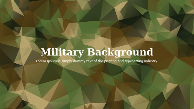 700577-Military Background | PDF
