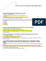 BIO152 - Sample Midterm Questions - Answers