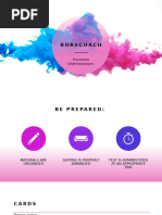 Rorschach Test Interpretation Guide | PDF | Grey | Shape