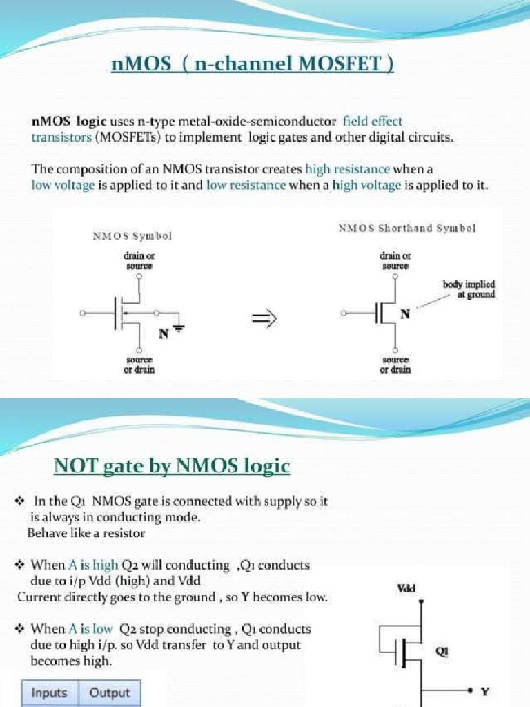 Logicgates Using Cmos | PDF