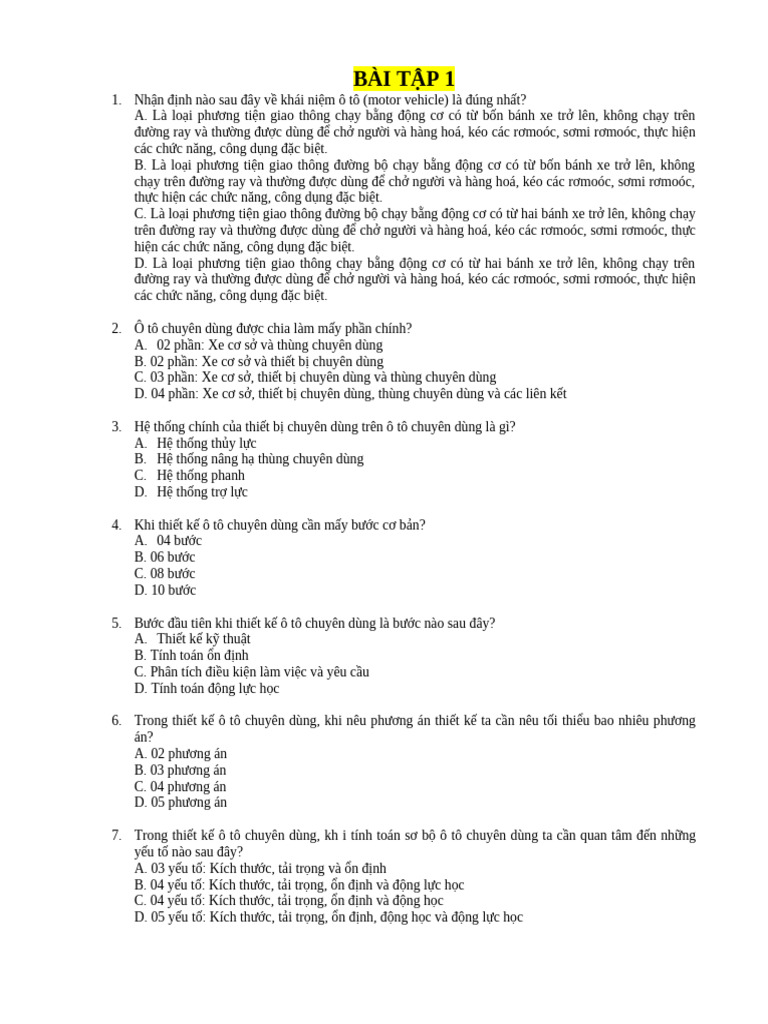 Bai Tap 1 | PDF
