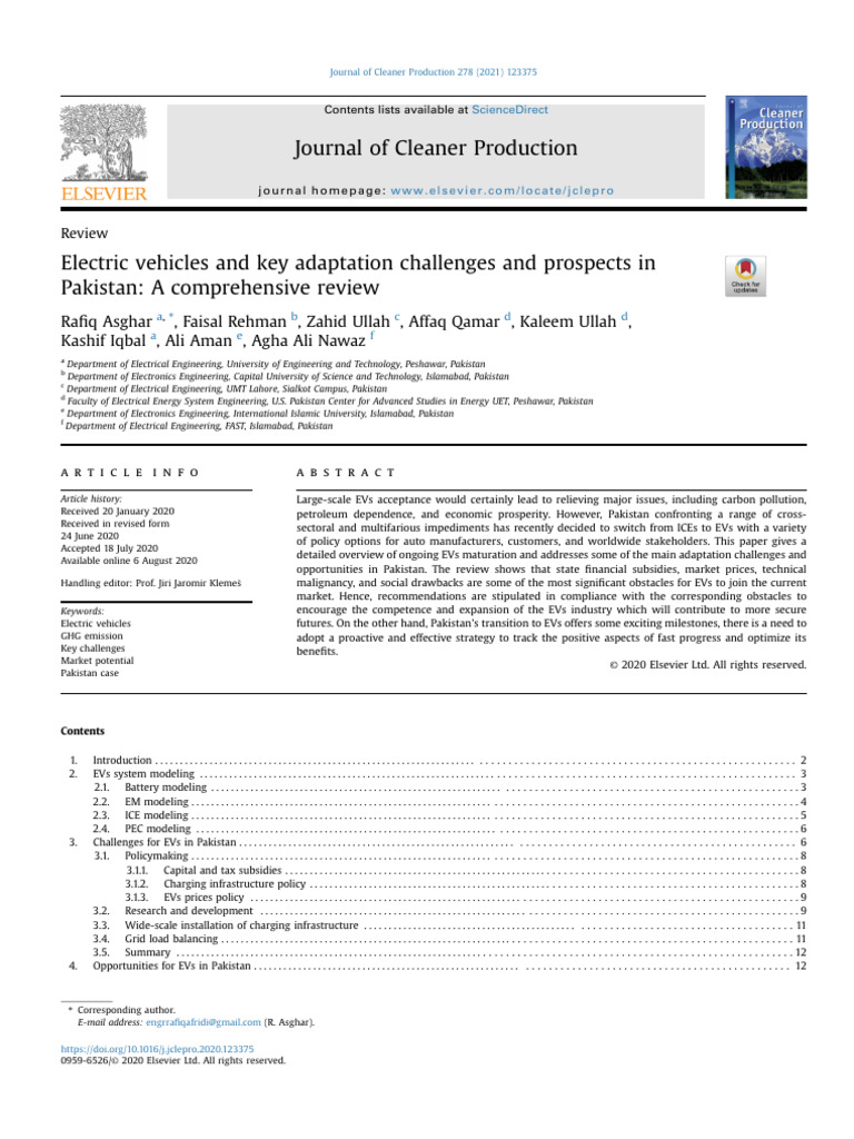 1 s2.0 S095965262033420X Main | PDF | Lithium Ion Battery | Electric ...