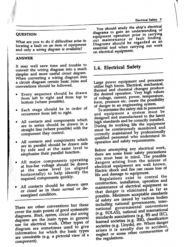 Power Supply - Elect. Safety Notes. | PDF