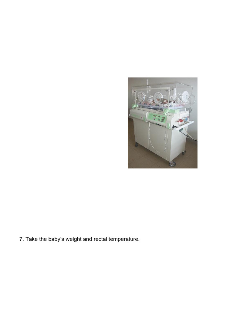 Infant Incubator: Types and Care Guide | PDF | Neonatal Intensive Care ...