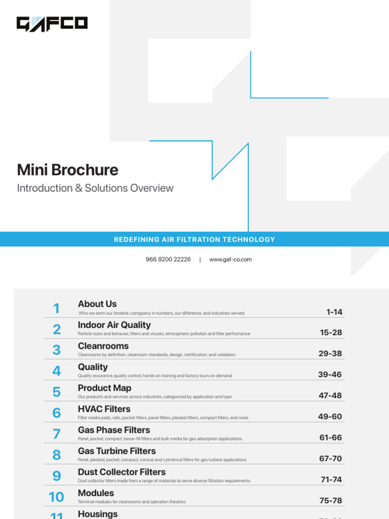 Air Filtration Solutions Overview | PDF | Air Pollution | Filtration