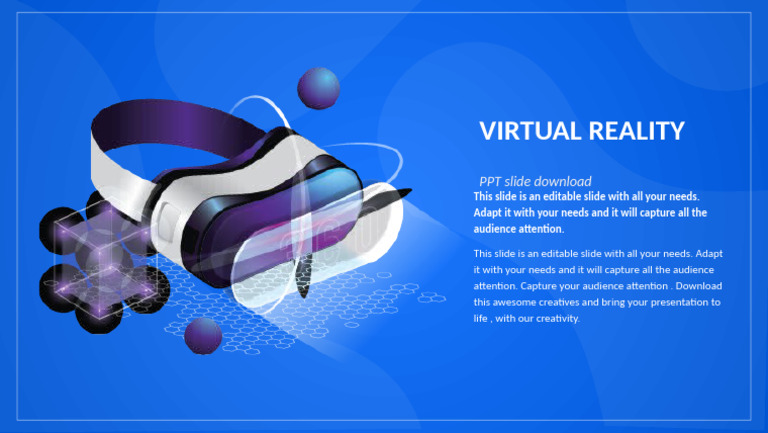 478551-Virtual Reality PPT Slide Download | PDF