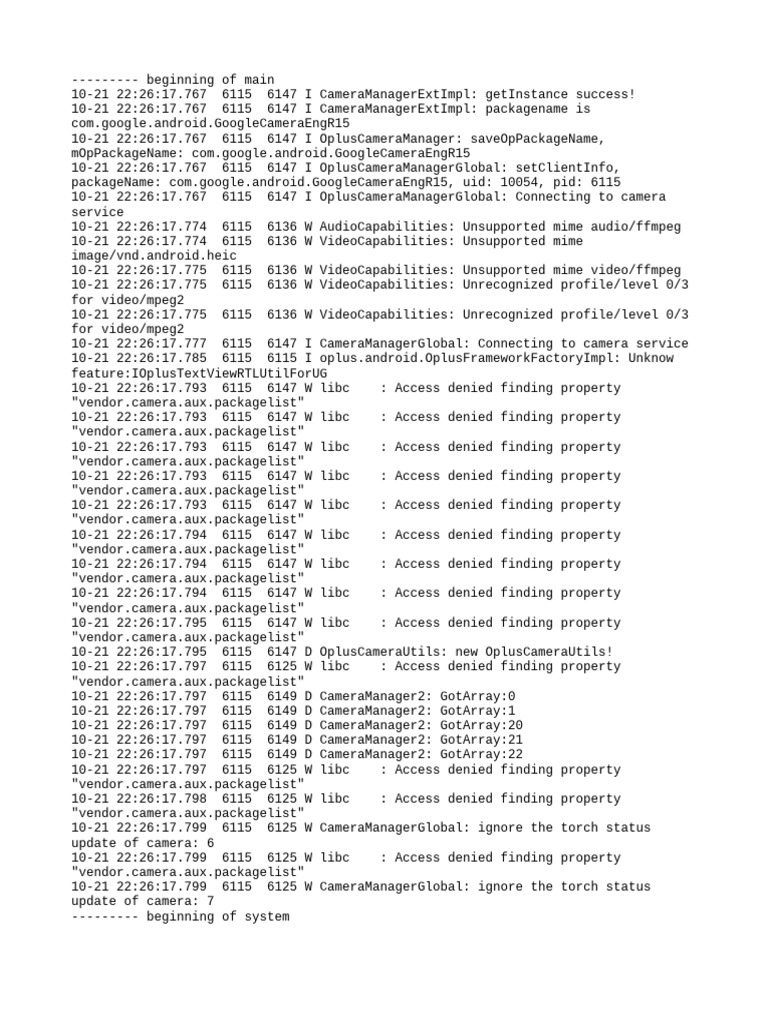 Log Cat 1729529777721 | PDF | Computing | System Software