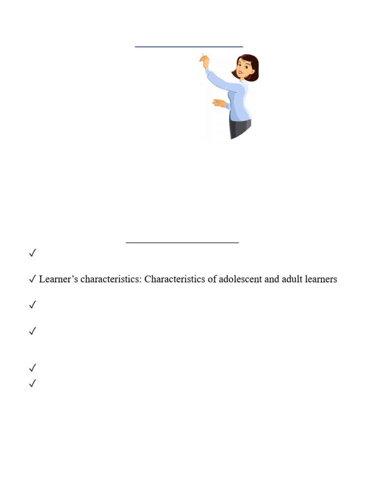 Levels of teaching pdf learning teachers