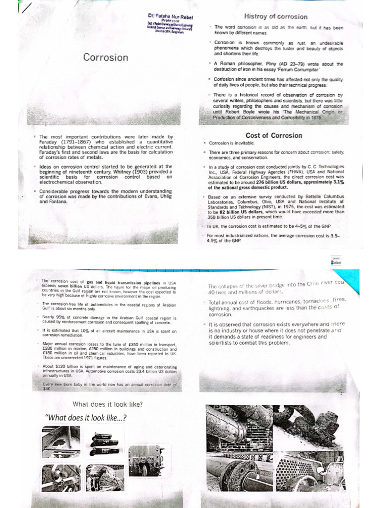 Corrosion 1 | PDF