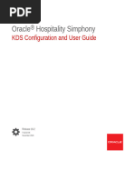 KDS Setup and Configuration Guide | PDF | Menu (Computing) | Computer ...