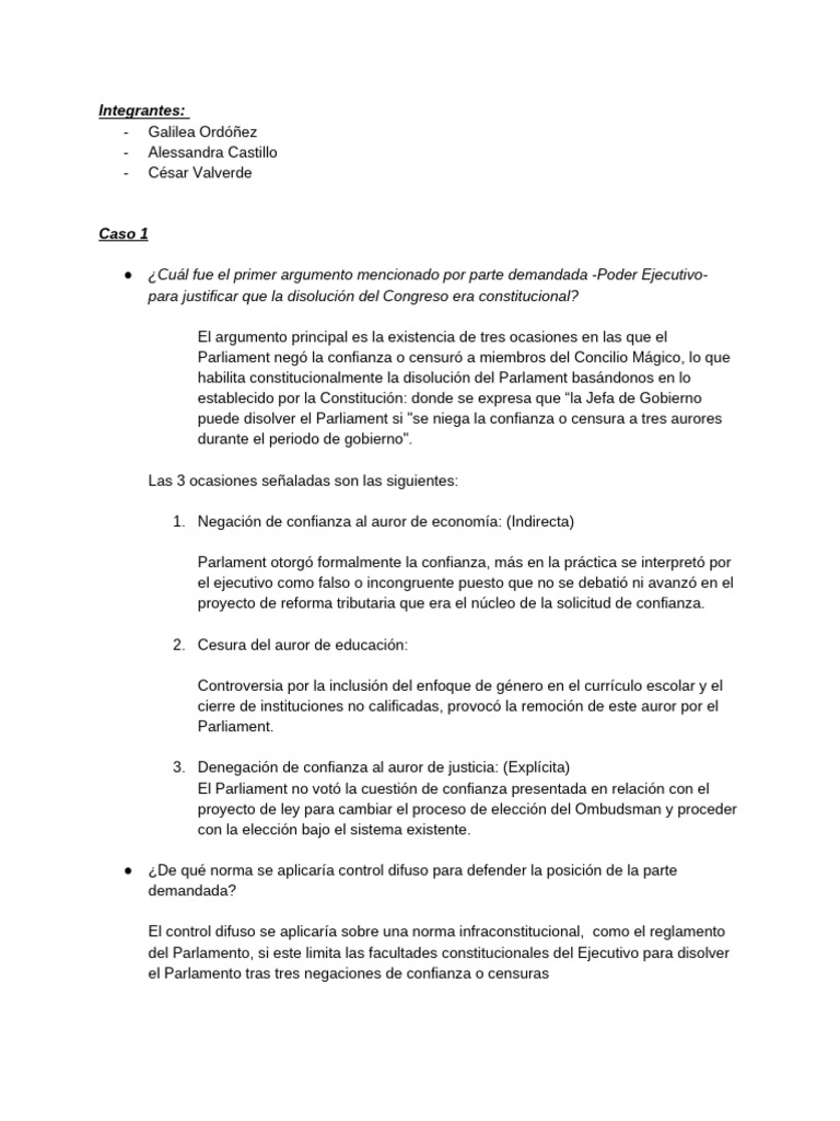 Caso 1 (Grupo 3) | PDF | Justicia | Crimen y violencia
