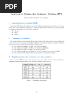 Codes de Couleur RVB et Hexadécimaux | PDF | Modèle de couleur en RVB ...