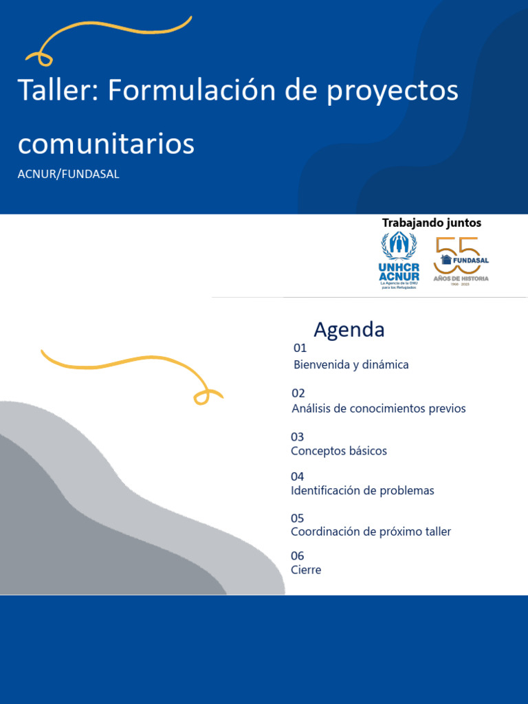 Formulación de Proyectos Comunitarios | PDF | Presupuesto