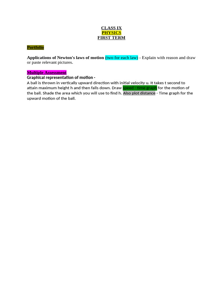 9 Ma & Portfolio Physics | PDF | Social Science | Teaching Methods ...