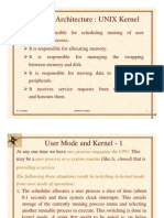 Kernel Architecture: UNIX Kernel: P.C.P Bhatt OS/M14/V1/2004 1