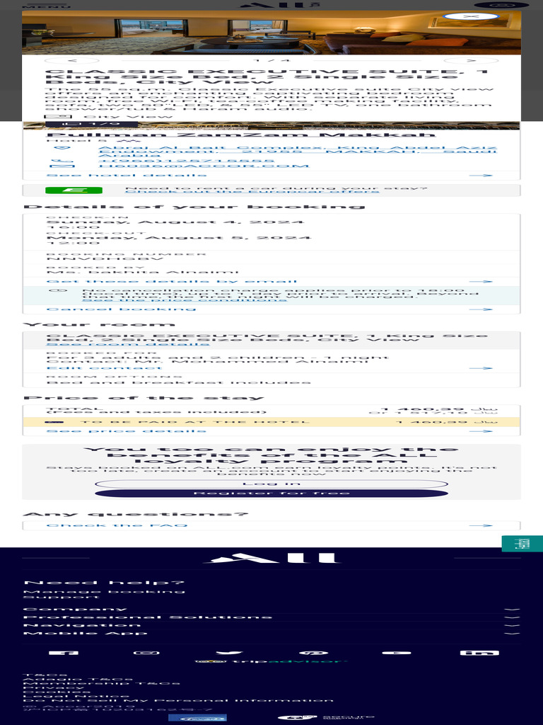 Your Stay - ALL - Accor Live Limitless 2 | PDF | Law