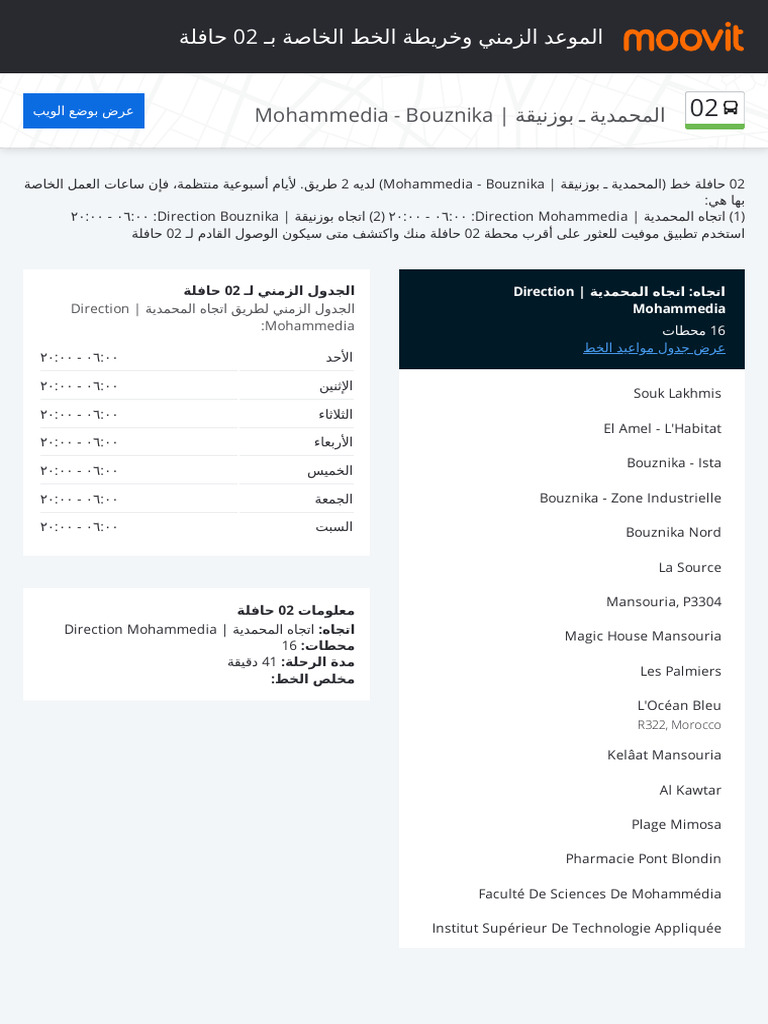 Mohammedia - Bouznika | PDF