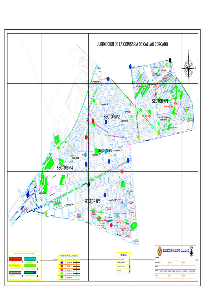 Mapa de Riesgo Callao Cercado | PDF