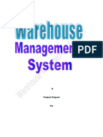 Warehouse Management System