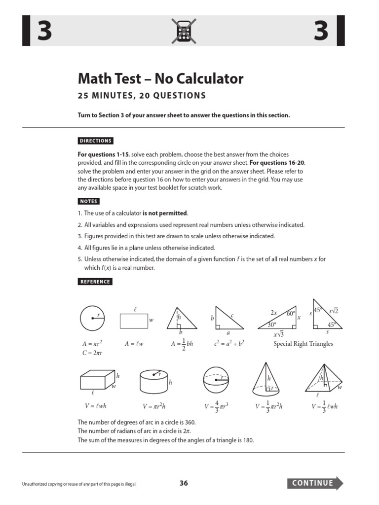 Math Problem Solving Practice Test | PDF | Length | Geometry