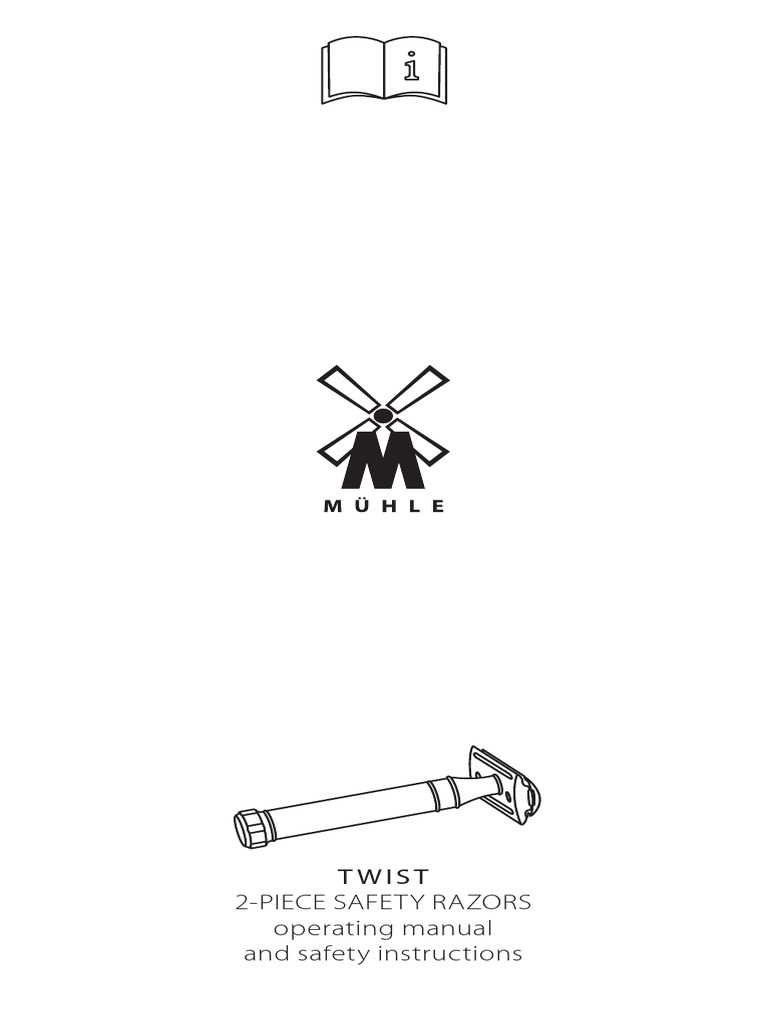 Manual SafetyRazor TWIST | PDF | Shaving | Razor