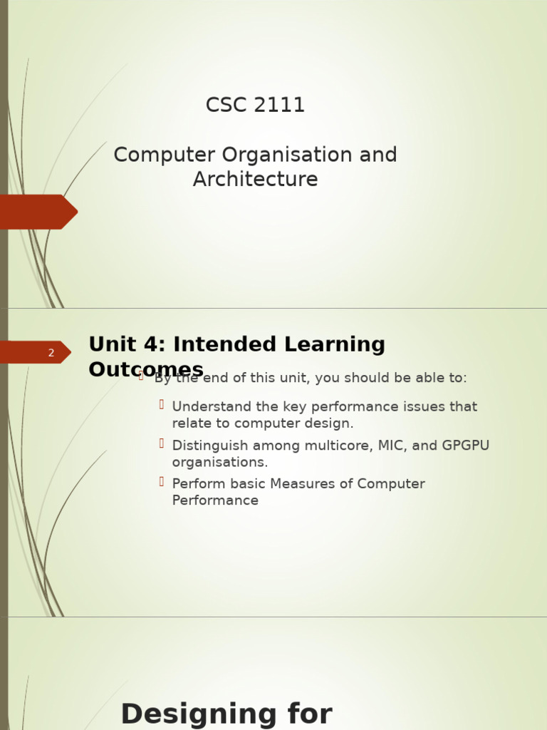 4 - Performance Issues | PDF | Central Processing Unit | Thread (Computing)