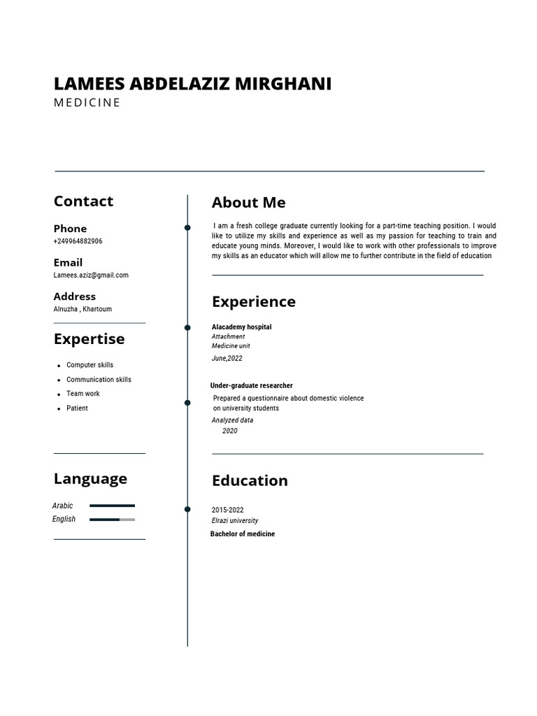 Old Ass CV | PDF | Career & Growth
