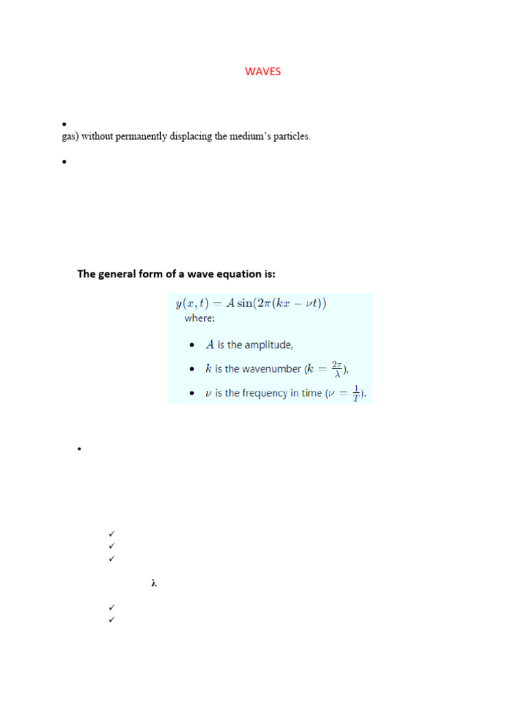 Waves Pdf Waves Electromagnetic Radiation