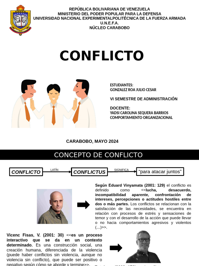 Emociones en la Resolución de Conflictos | PDF | Conflicto (proceso ...