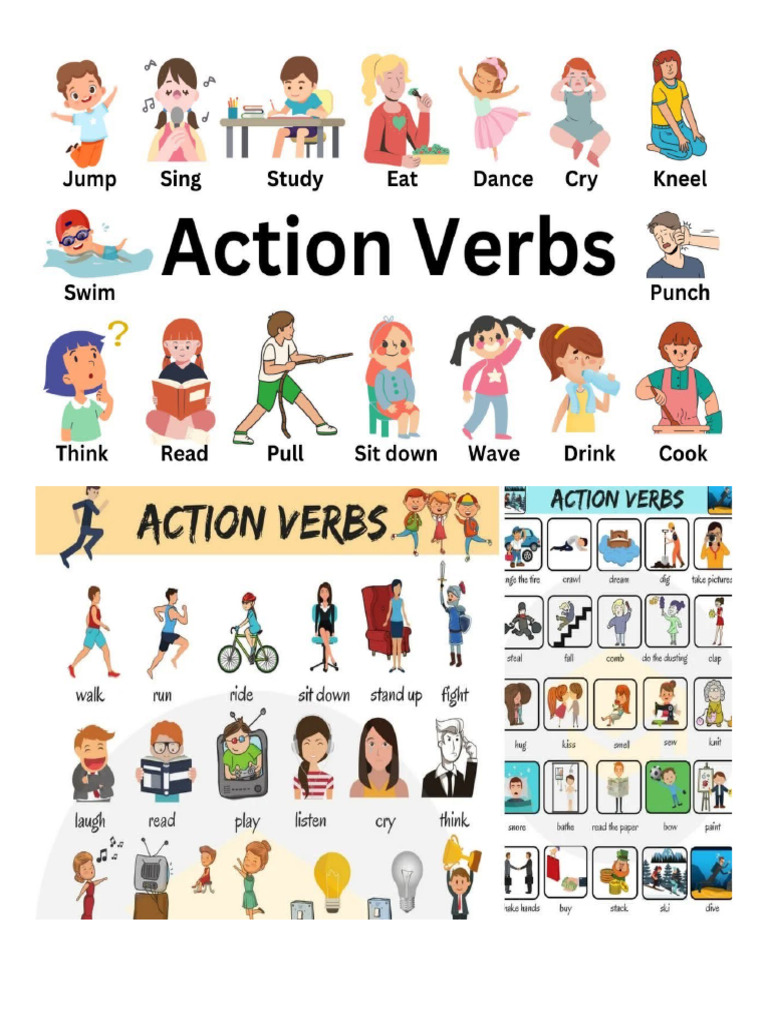 Action Verbs | PDF