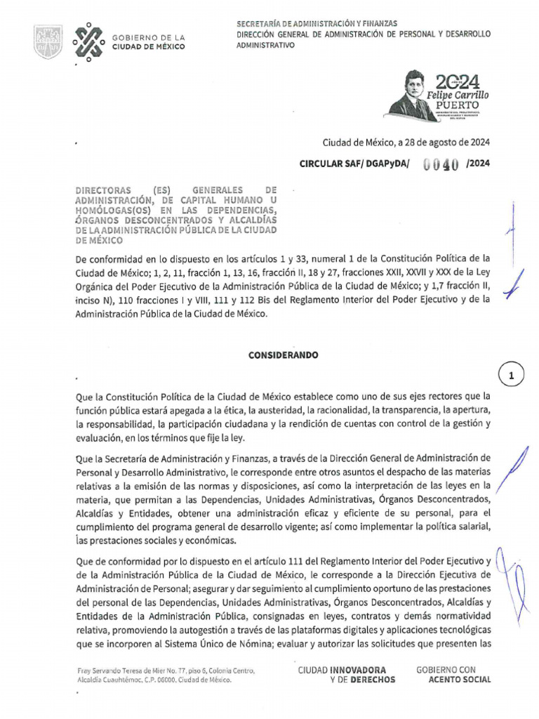 Circular Dgapyda 0040 | PDF
