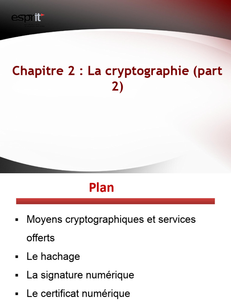 Cryptographie : Hachage et Signatures | PDF | Certificat électronique ...