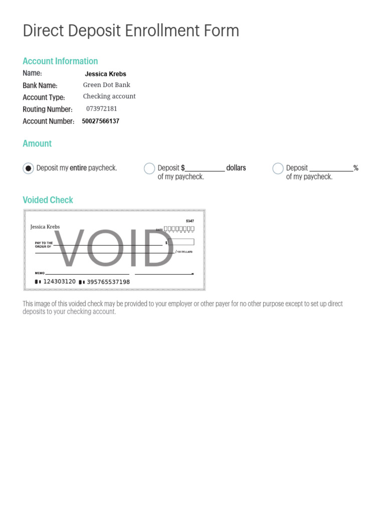 Create a Voided Check Online Free | PDF | Business | Law