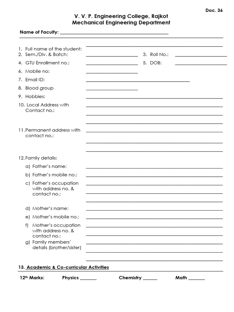 Mentoring-Revised Form | PDF | Physical Sciences