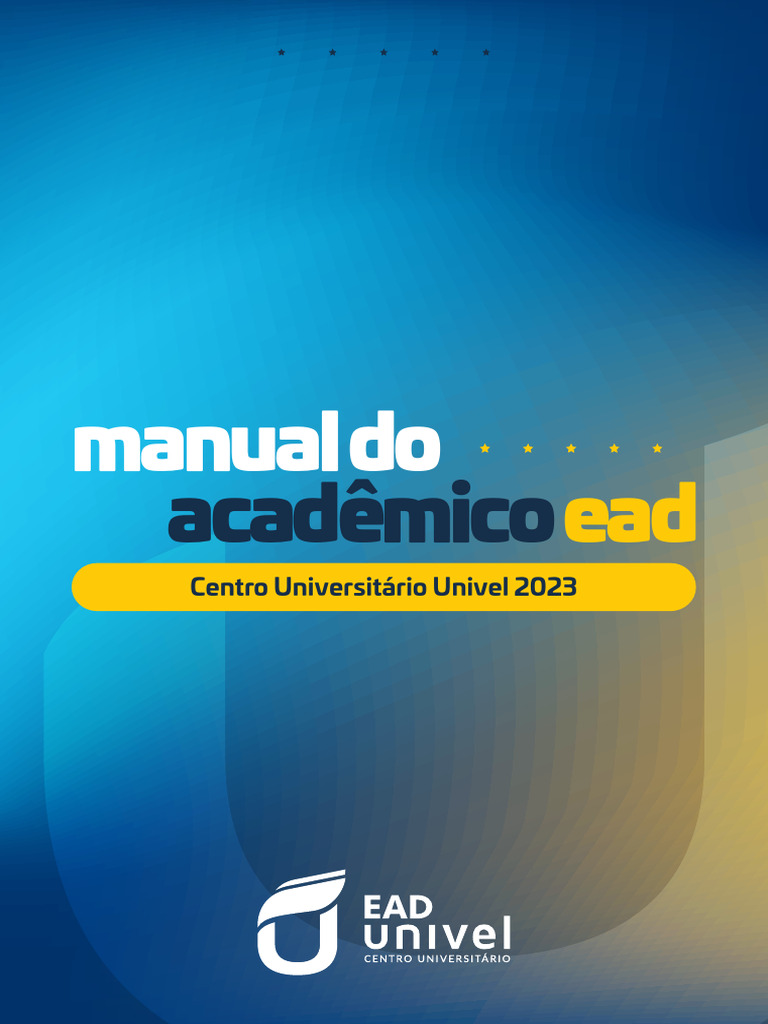 Manual Academico Ead | PDF | Educação à distância | Aprendizado