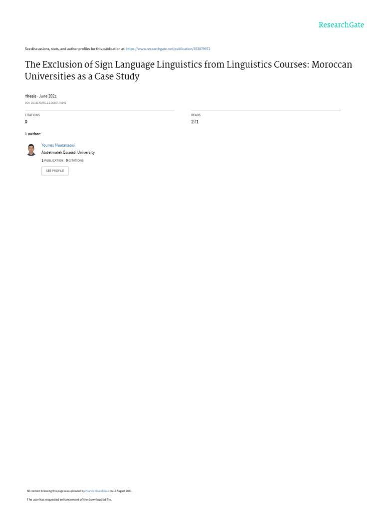 2023 - Neologisms in Quebec Sign Language | PDF | Morphology ...