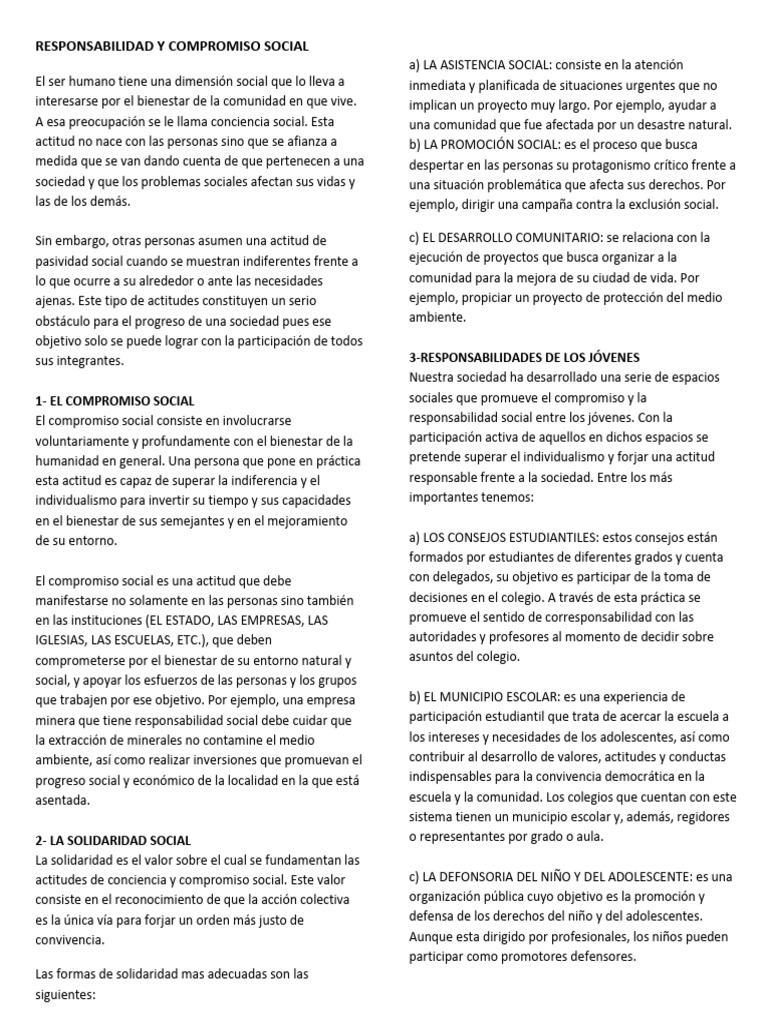 RES Y COMP-2 | PDF | Business | Trabajo Social