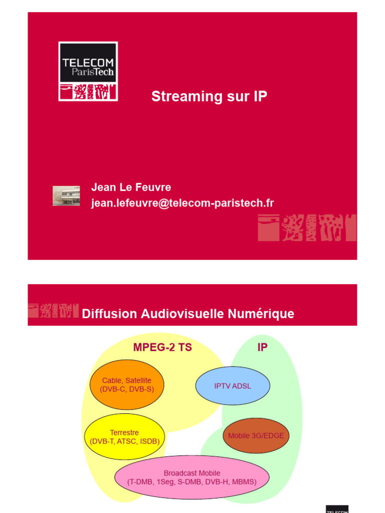 Guide complet sur le streaming IP | PDF | Protocoles Internet ...
